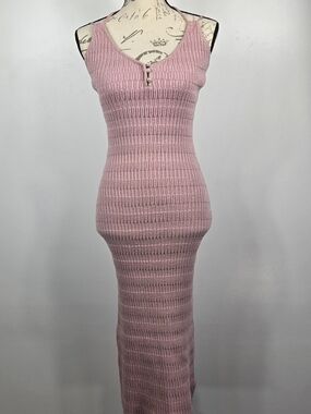 ronny kobo darcy knit dresses Ronny Kobo Darcy Open-Back Maxi Knit Dress Size L